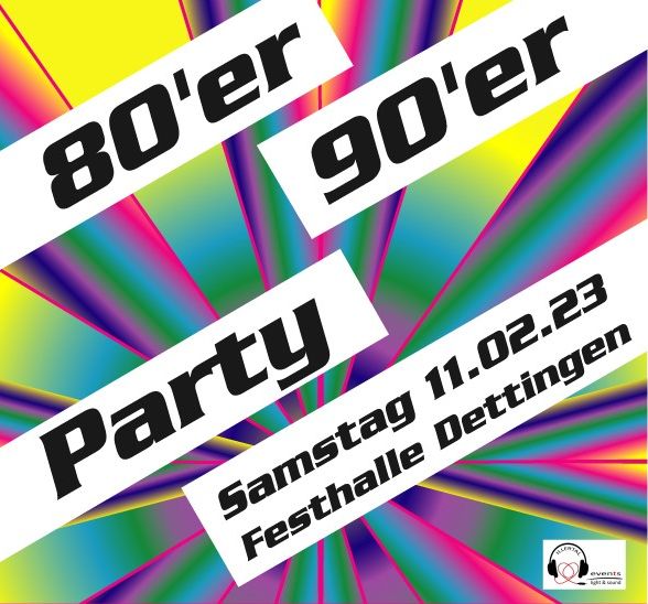 80er/90er-Party 2023