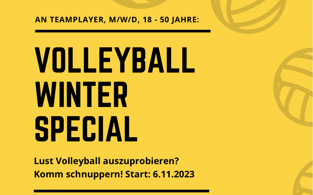 Volleyball Winter Special